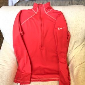 Nike pro women’s 3 quarter zip